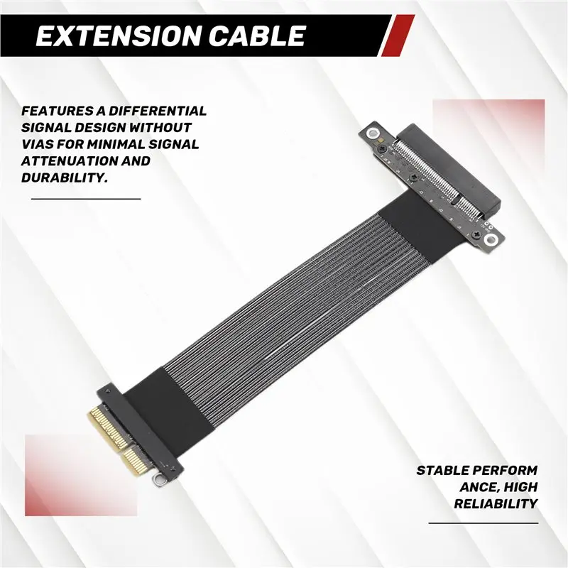 cable-d'extension-flexible-haute-vitesse-k28sf-bk-pcie-50-x4-a-x8-pci-e-4x-15cm-pour-l'extension-du-boitier-de-pc-pour-serveur
