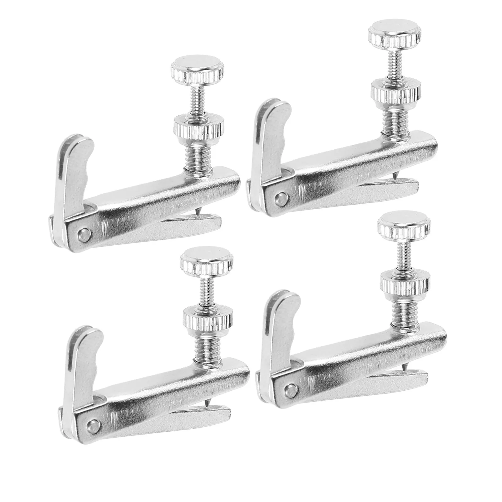 Violin Fine Tuners 4 Piece Smooth Corner String Adjusters Easy Installation Accessories for Beginners