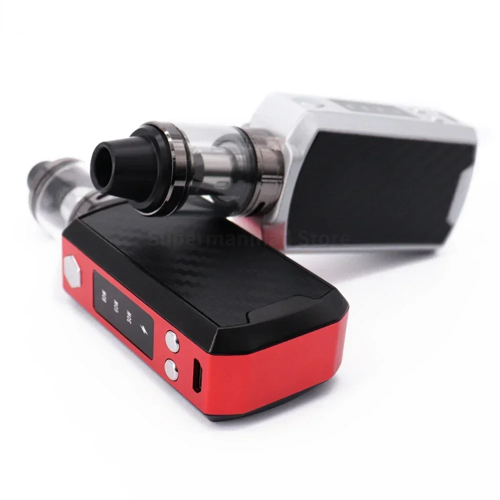 Vape Box Mod Kit 80W OLED Device 3.0ml Atomizer 2200Mah Batteries Rechargeable Vaper Vapor E Cigarette Electronic Vaporizer Pen