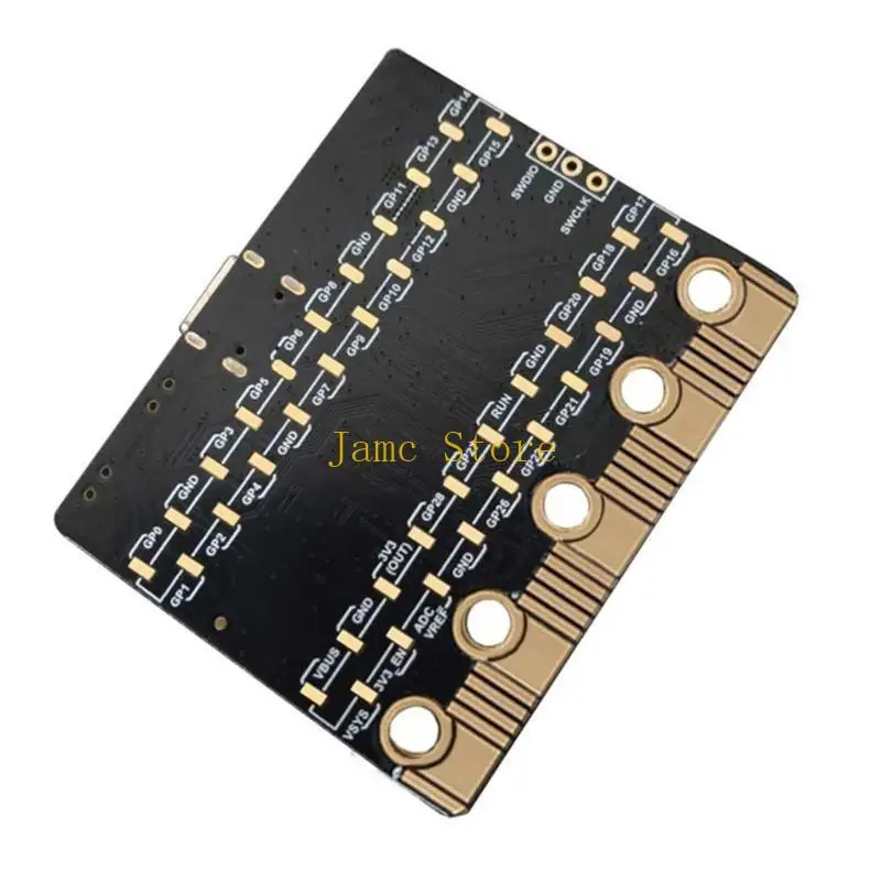 LX0B Advanced RP2350bit Development Board Featuring Programmable Button and LED Art