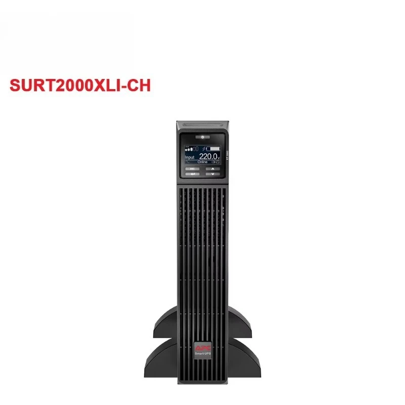 APC SURT2000XLI-CH 2U Smart Single Phase 2KVA 240V Input Output for Computer Sine Wave Online UPS APC Stock Surge Protector
