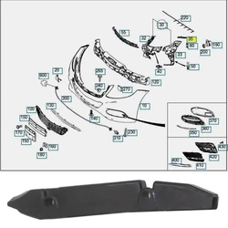 Voorbumper beugel A2228850021 A2228850121 Voor Benz S-Klasse Maybach W222 2014-2017 S350 S400