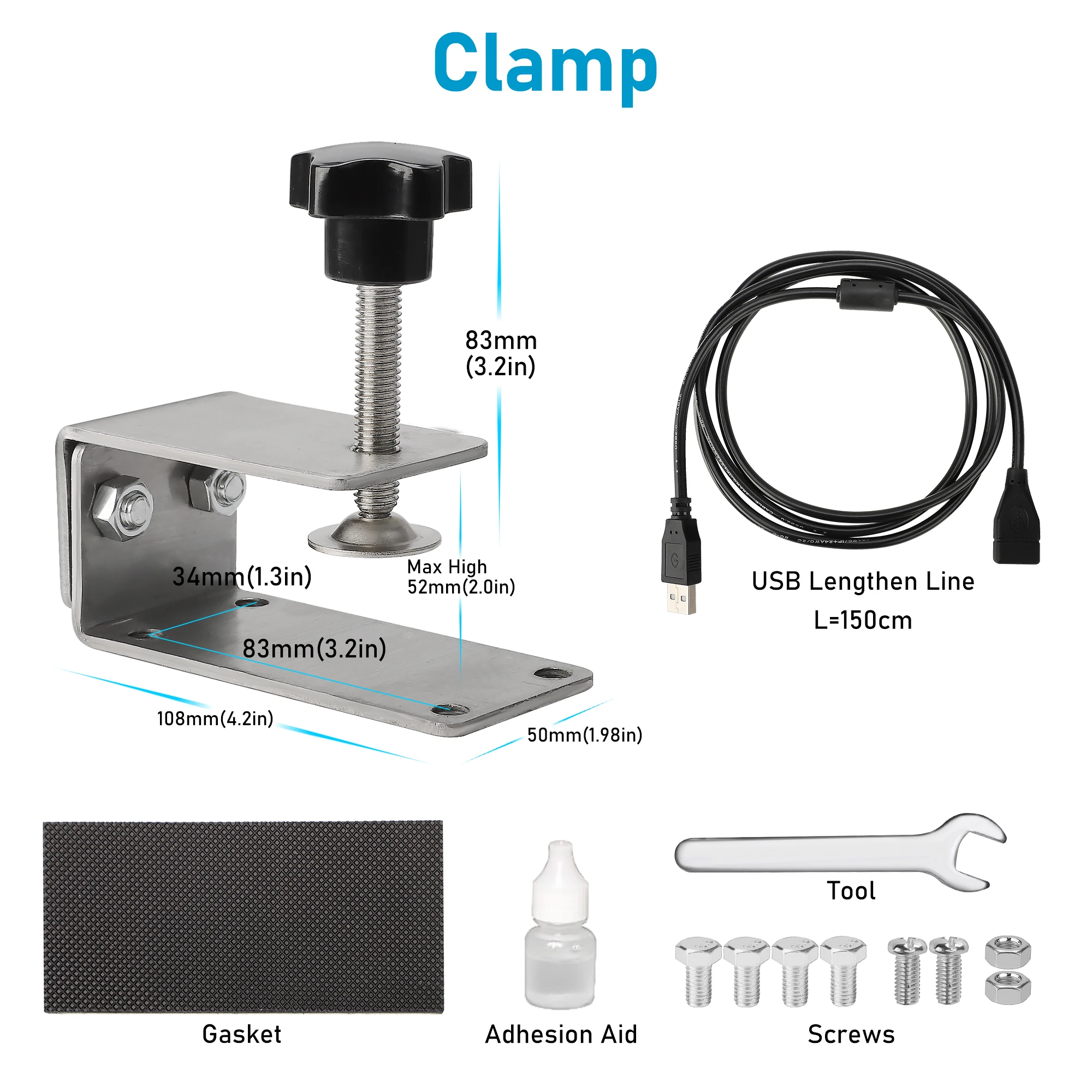 64 Bit Professional Gaming Peripherals With Clamp Handbrake Only for G920 For Xbox / Xbox series S / Xbox series X + PC