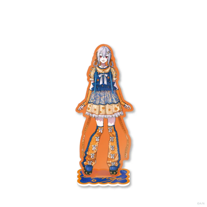 NIJISANJI Virtual YouTuber Melancholic Orange Ver Hoshirube Sho Acrylic Stand Model Plate Keychains Bedroom Decoration