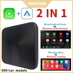 Wired to Wireless Carplay Android Auto Ai Box for Nissan Mercedes Toyota Mazda Buick Audi Buick bmw golf peugeot honda
