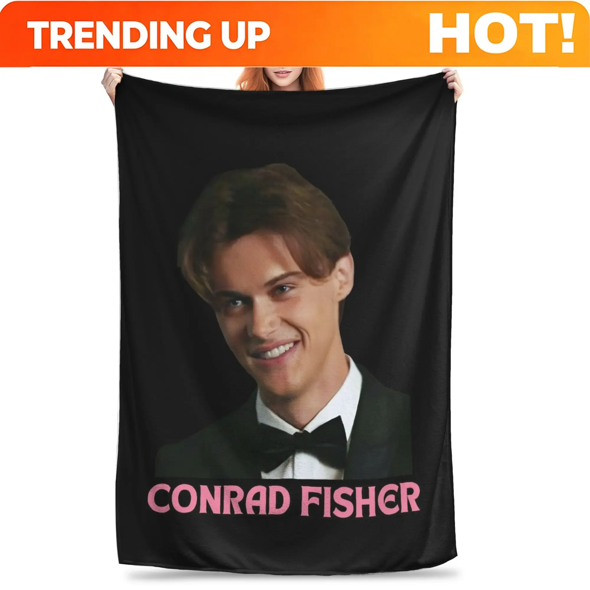 Custom Conrad Fisher TSITP Blanket The Summer I Turned Pretty Plush Novelty Warm Throw Blanket For Bedding Lounge All Season,