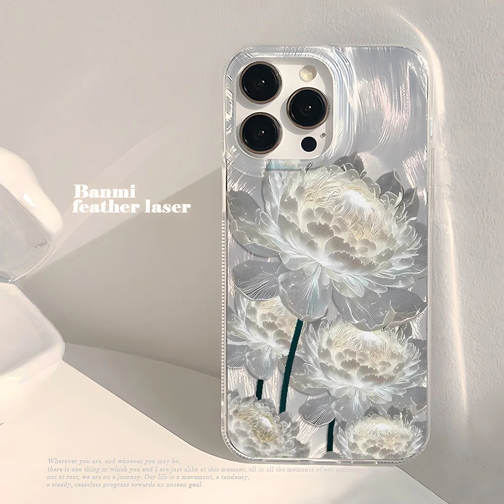 

Flower Case For Samsung S25 Ultra Plus A55 5G A35 A15 A54 S24 S23 FE S22A34 A33 A32 A53 A52 A14 A13 A12 A25 A24 Soft TPU Cover