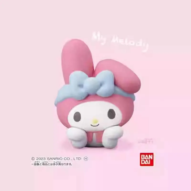 Bandai Digimon Gacha kapsułka pudełko z niespodzianką Sanrio PomPomPurin moja melodia Kuromi Pochacco Gashapon Anime figurka zabawka dla kolekcjonerów