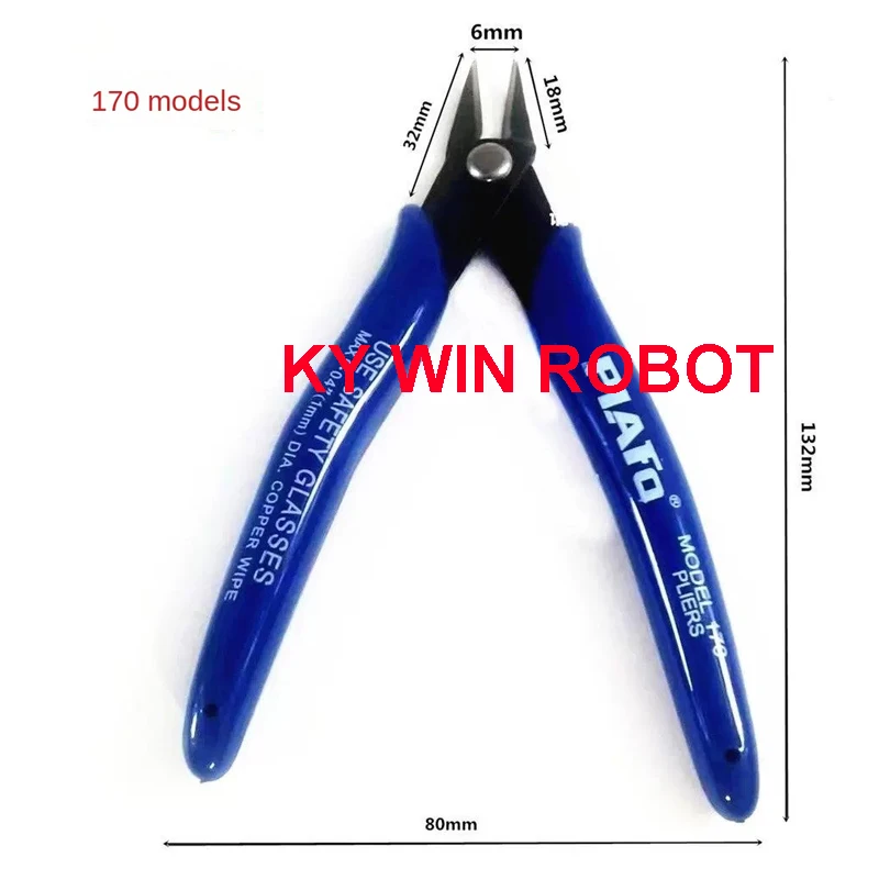 For U.S. US American Plato. PLATO 170 Wishful Clamp DIY Electronic Diagonal Pliers Side Cutting Nippers Wire Cutter Free Shippin