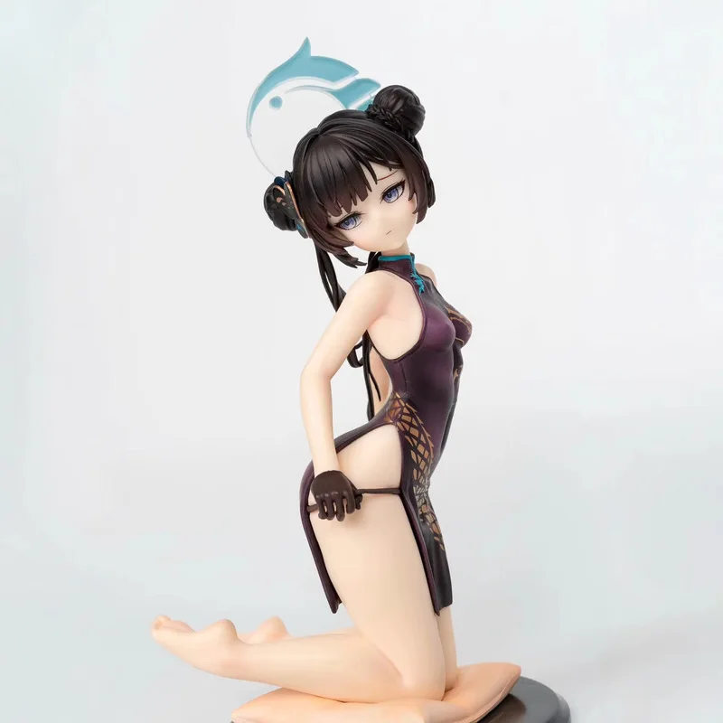 

Новая коллекционная фигурка Blue Archive Long Huafei Xiao Qipao Bunny Girl Ver. из ПВХ, модель-статуэтка для взрослых фанатов, подарок.