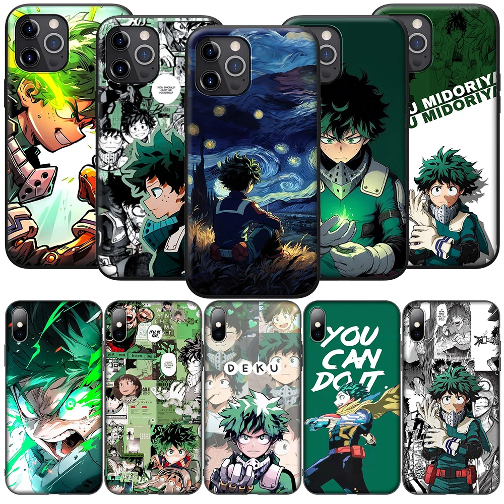 Cover for Realme C20A C20 C21 C21Y C25 C25S C25Y C11 C12 C15 Narzo 20 50i New Case Y-61 My Hero Academia Midoriya Izuku