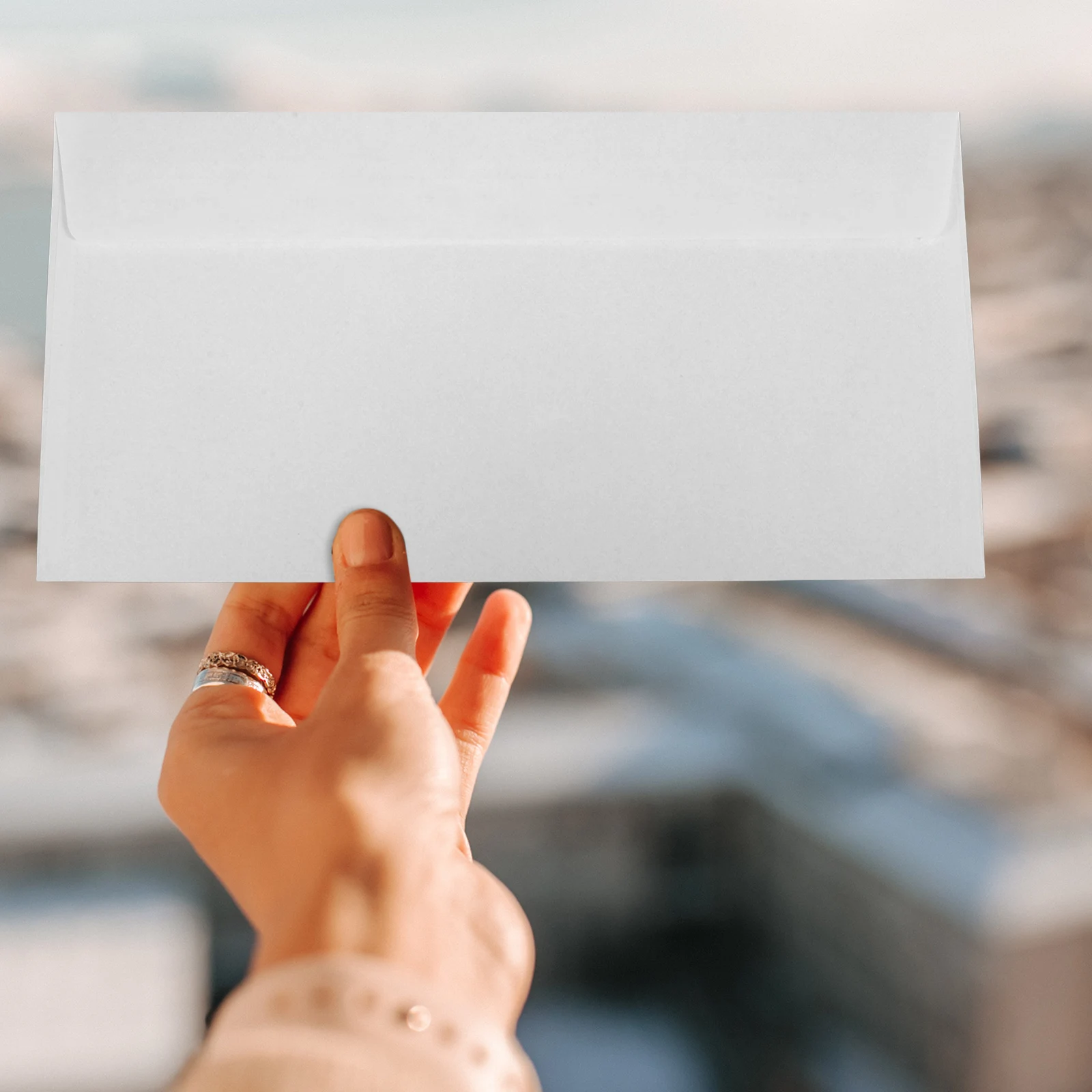 

50pcs Release Paper Security Envelopes Confidential Document Protection White Self-Sealing Business Envelope For Office Small