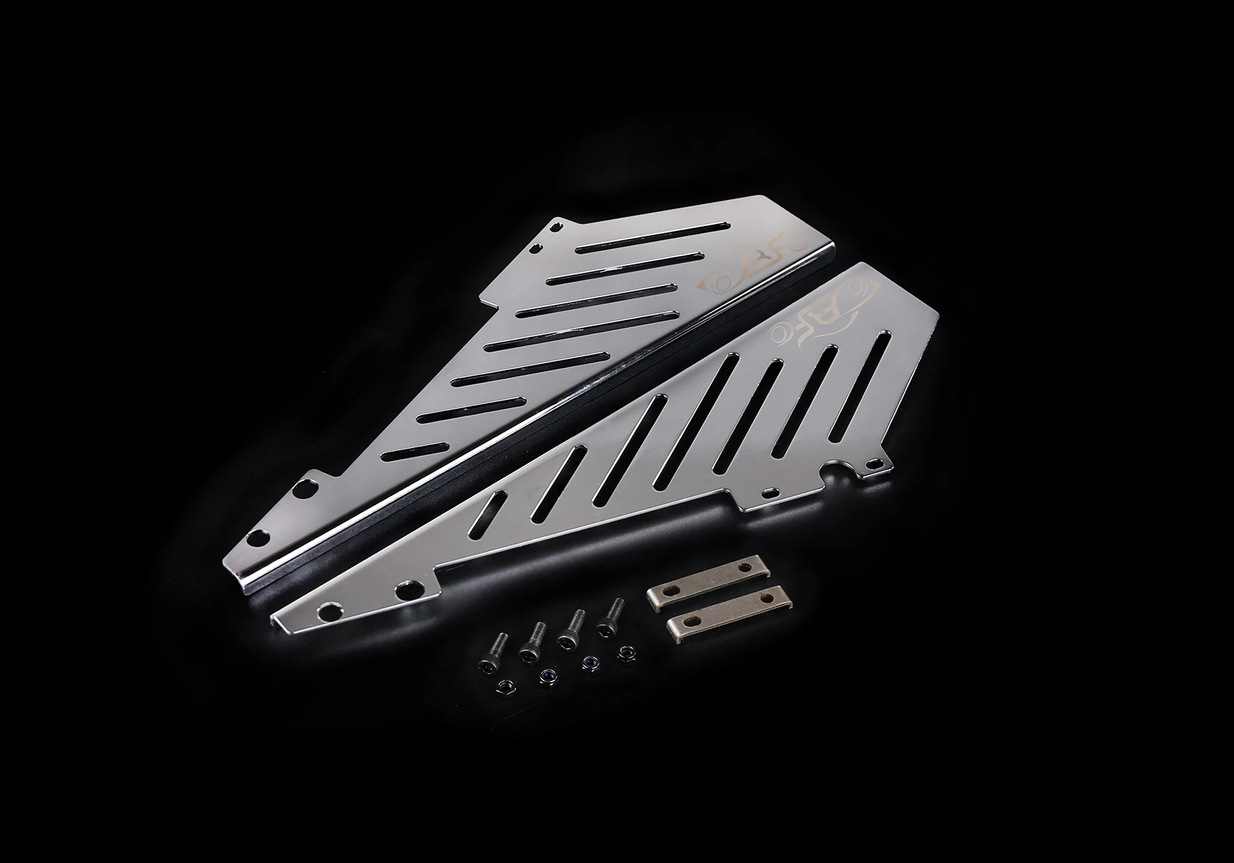 루오판 원격 조종 자동차 BAHA 5B 스테인리스 스틸 사이드 패널 키트는 HPI BAJA 5B 모델에 적합합니다