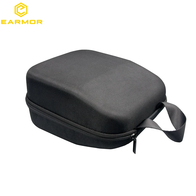 Imagem -03 - Earmor Tático Multifuncional Molle Bolsa Armazenamento Carregando Bolsa Duro Caixa de Fone de Ouvido Earmuffs M31 M32 M31h M32h Headphone