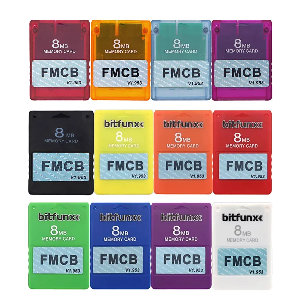 Bitfunx v1.953 fmcb grátis mcb boot para consoles gordos ps2 8mb/16mb/32mb/64mb opl/hd carregador programa cartão de memória para playstation2