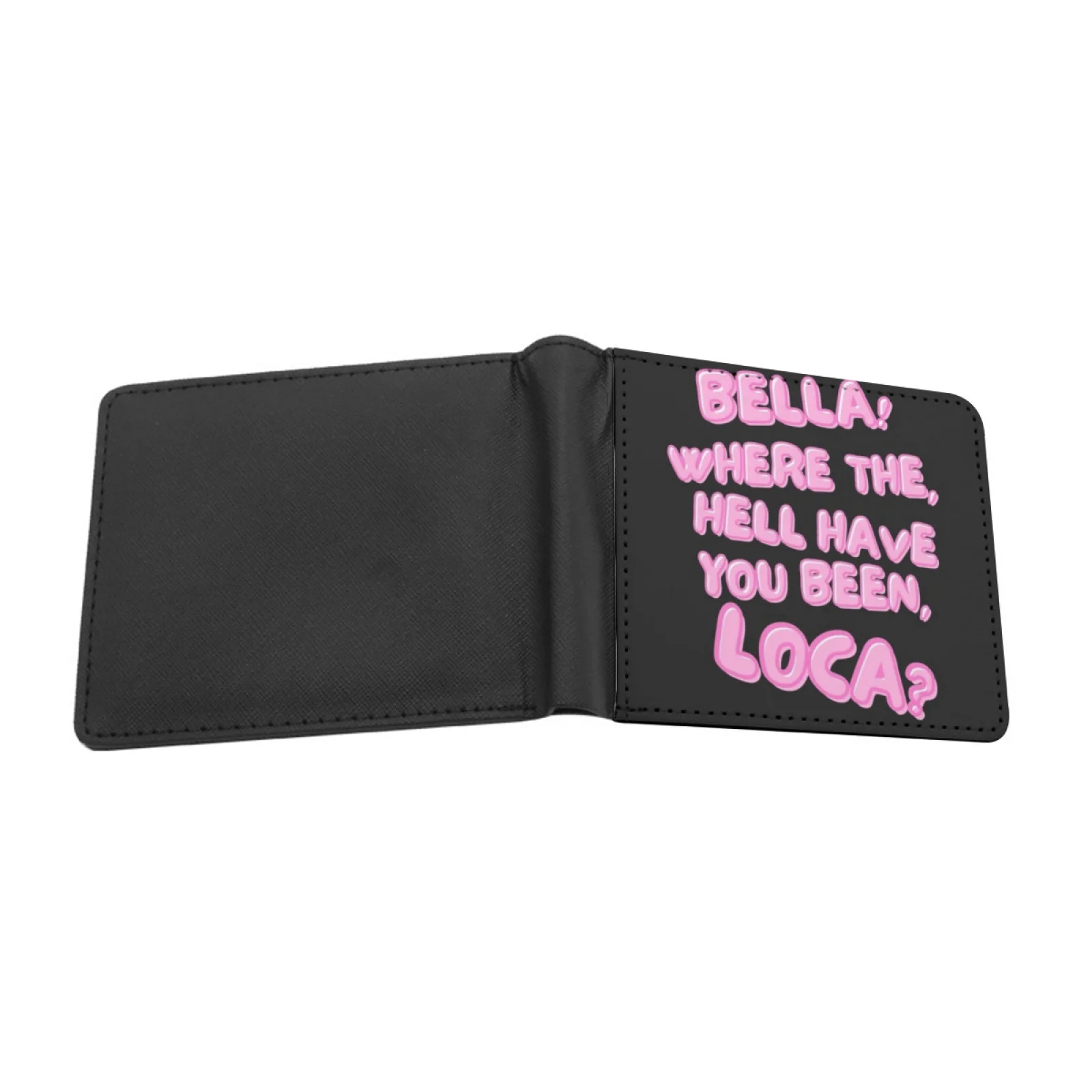 Bella Where The Hell Have You Been Loca ? Personalized Wallet For Men And Women Pu Leather Short Pocket Purse Twilight Twilight