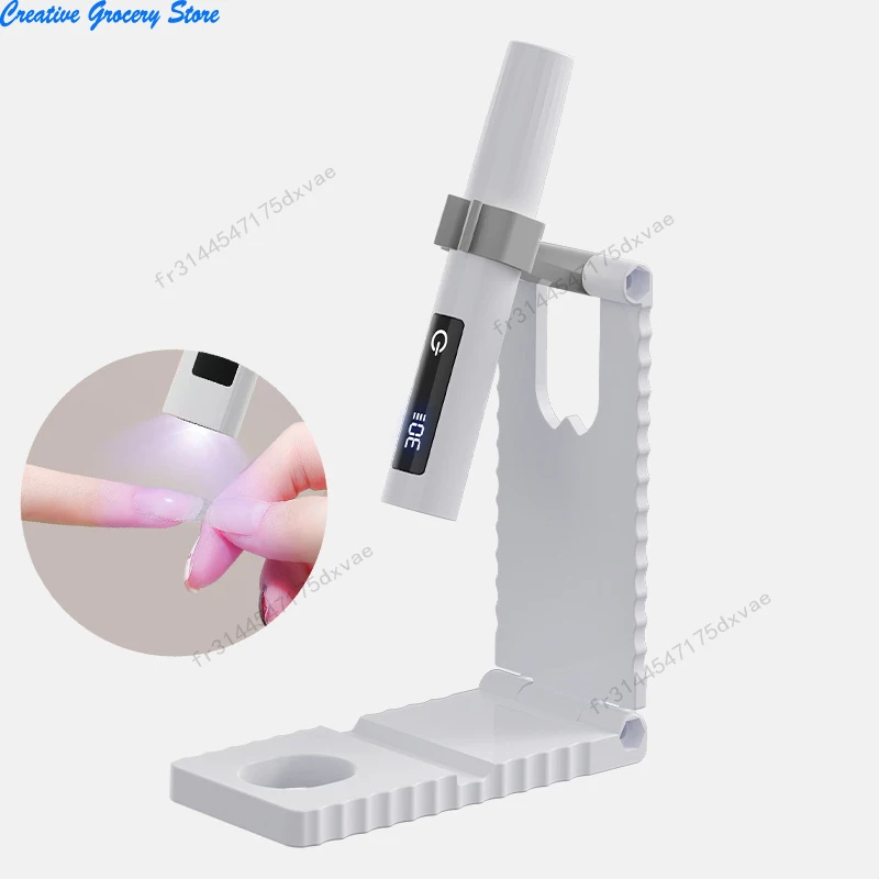 

Handheld Nail Dryer Lamp UV/LED Quick Dry Gel Polish Curing Tool USB Rechargeable Nail Art Lamp for All Gel Polishes