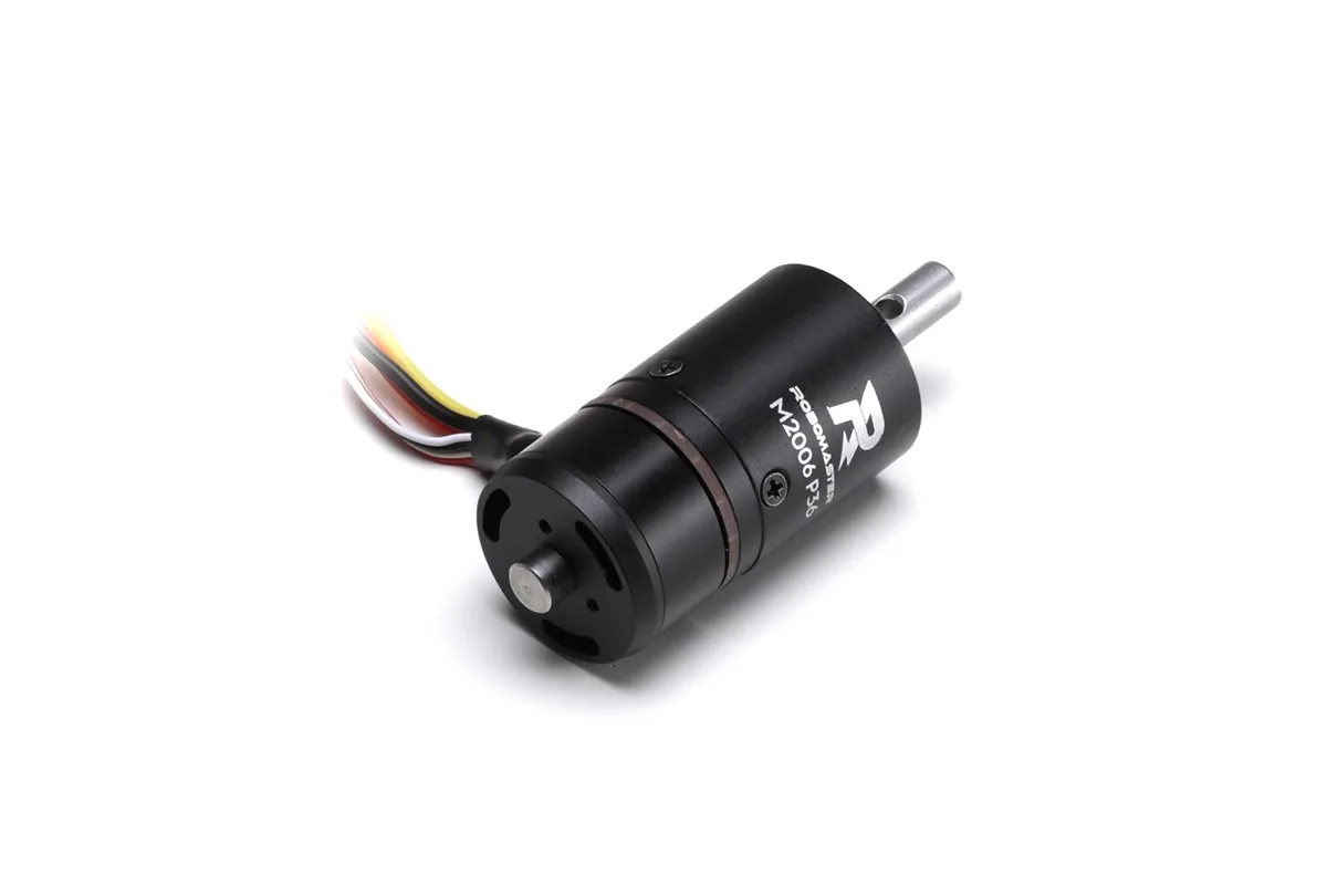 Dji 24V DC brushless gear motor M2006 with FOC sensing, high torque and encoder RoboMaster