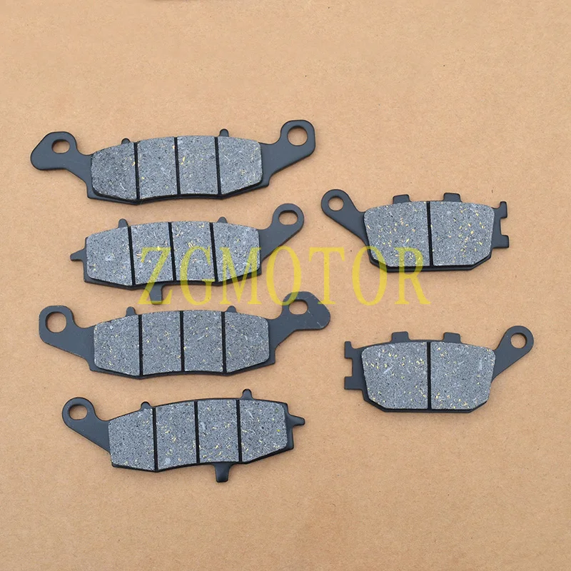 Motorcycle Front Rear Brake Pads Fit For SUZUKI DL650 DL1000 V-Storm 2002-2009 GSF650 Bandit SFV650 SV650 SV650S 2003-2009