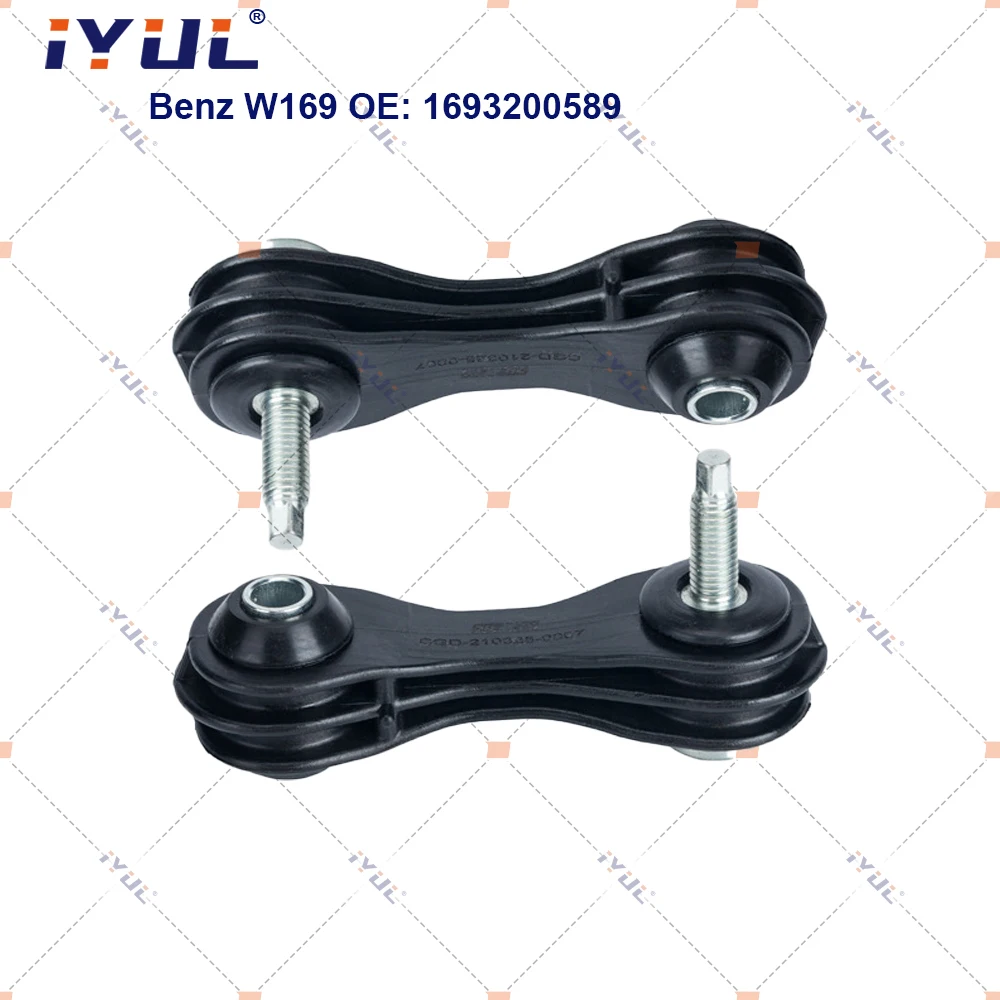 

A Pair of Rear Axle Sway Bar End Stabilizer Link Ball Joint For Mercedes-Benz W169 W245 B150 B160 B170 B180 B200 1693200589