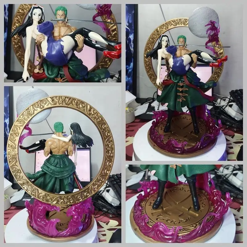 

One Piece Figure Nico·Robin Figure Roronoa Zoro Figure Zoro Hugging Robin Statue Model Collection Desk Decora Toy Birthday Gifts