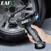 Car Air Pump 120W Wireless Inflatable Pump Portable Rechargeable Air Compressor Digital Car Automatic Tire Inflator Equipment