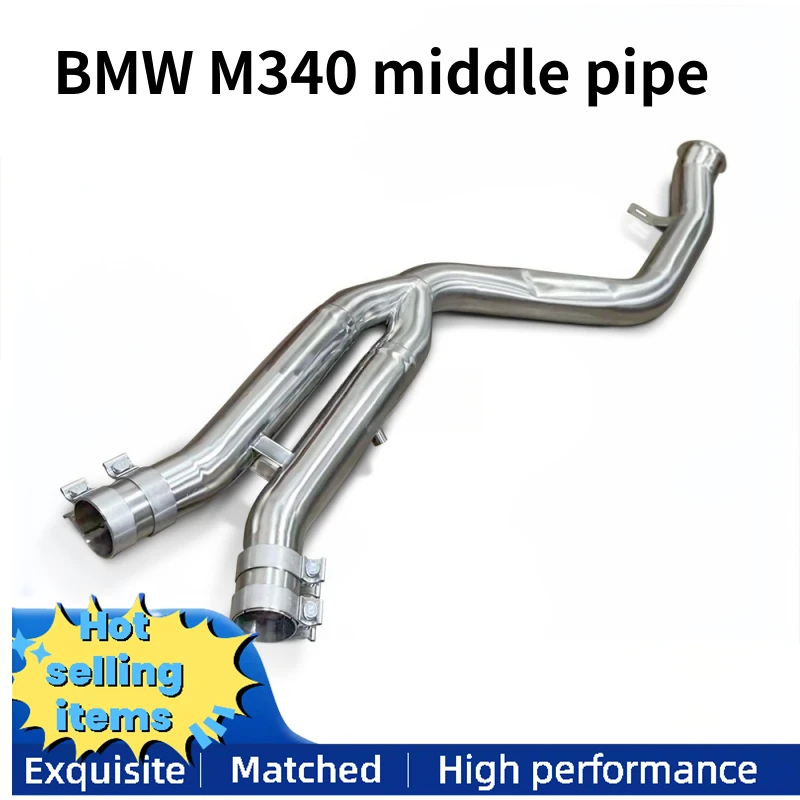 Suitable for BMW M340 G20 3.0T 2019-2023 exhaust pipe racing performance mid range