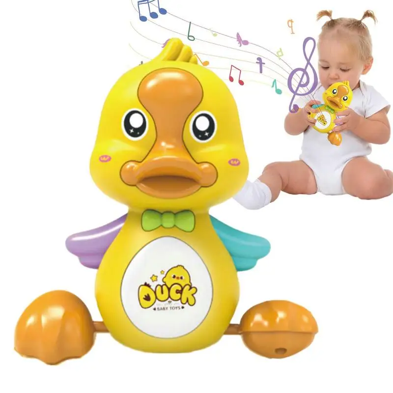 

Musical Dancing Duck Toy Electronic Duck Toy With Music And LED Lights Light Up Walking Electronic Duck Toy Kids Learning Toys