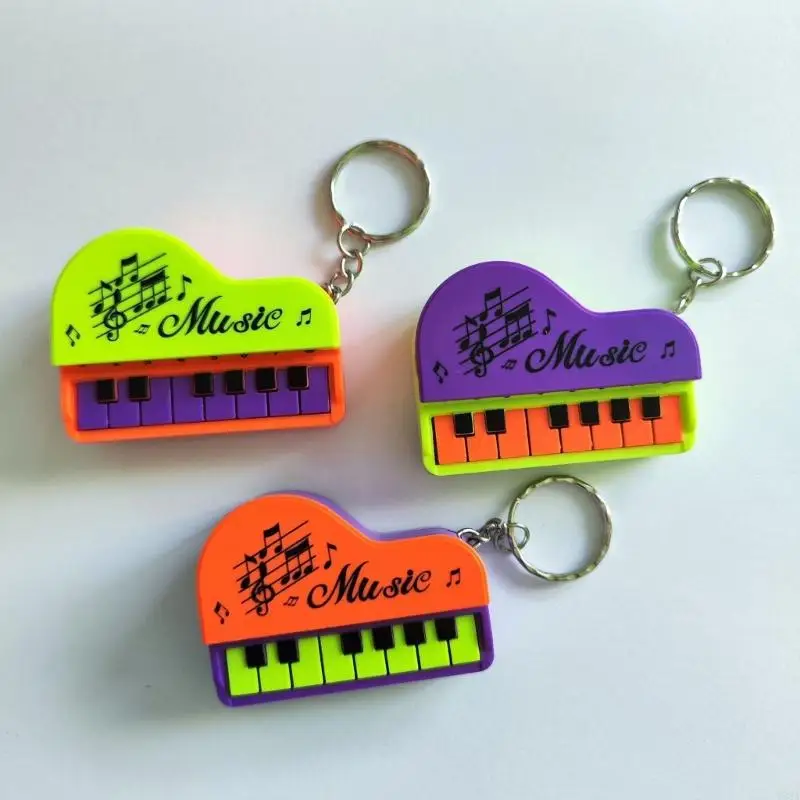 Keyboard Elektronik Keychain Interactive Sound Toy Musical Instrument Piano