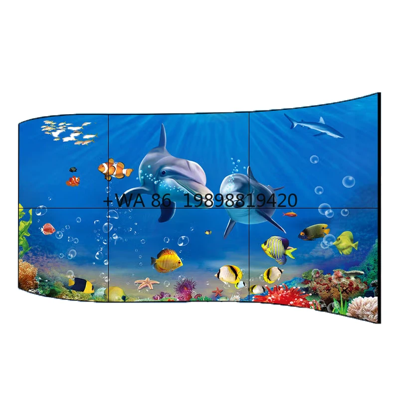 Full Color Indoor LED Soft Screen High Definition Large Curved Electronic Advertising Display