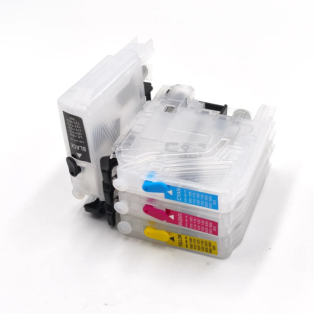 LC22UXL 22UXL LC22U J985DW J785DW Refill Ink Cartridge with Auto Reset ARC Chip For Brother MFC-J985DW DCP-J785DW Printers