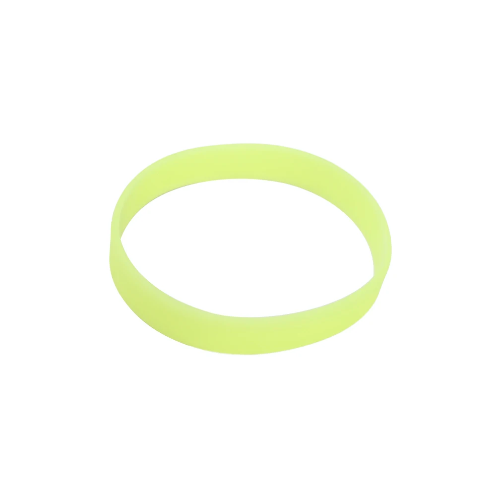 Hand Bands Flexible Bracelets Cuff Bangle Silicone Sweat Band Sports Wristbands Luminous Rubber Bracelets Fitness Wristband
