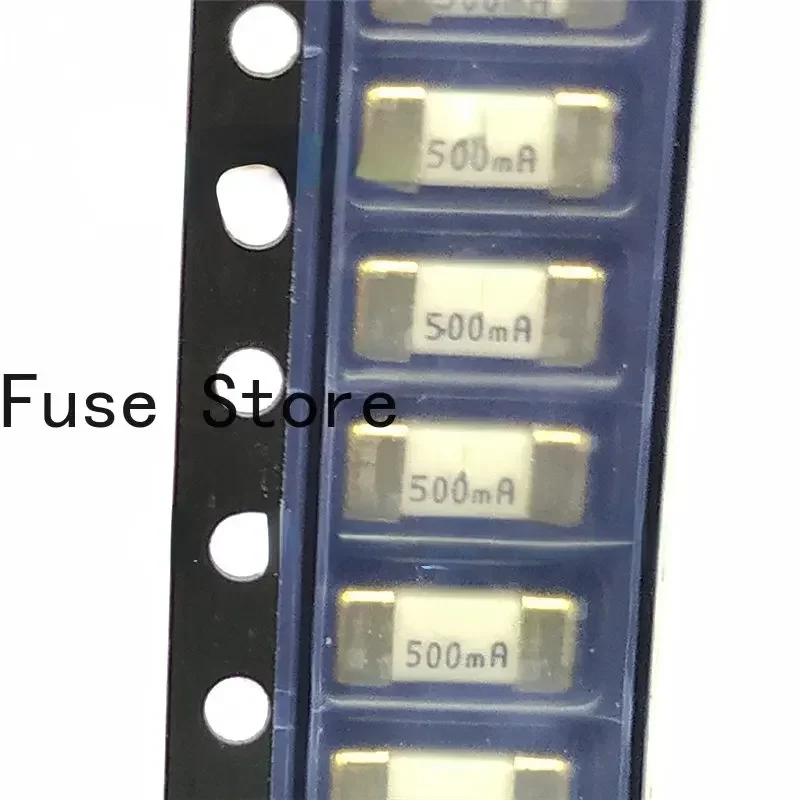 

10PCS Imported Disposable Patch Fuse 0451.500MRL 1808 0.5A 500mA 125V