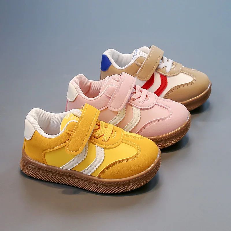 

Kids Running Sneakers Shoes 2025 Autumn New Fashion Casual Walking Baby Boys Girls Breathable Soft Children Sport Chauss 21-30