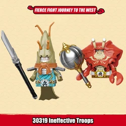 New Journey To Thewest Chinese Movie Anime DIY Mini Figures Weapons Model Building Blocks Kids Toys Gifts For Boys Girls Juguete