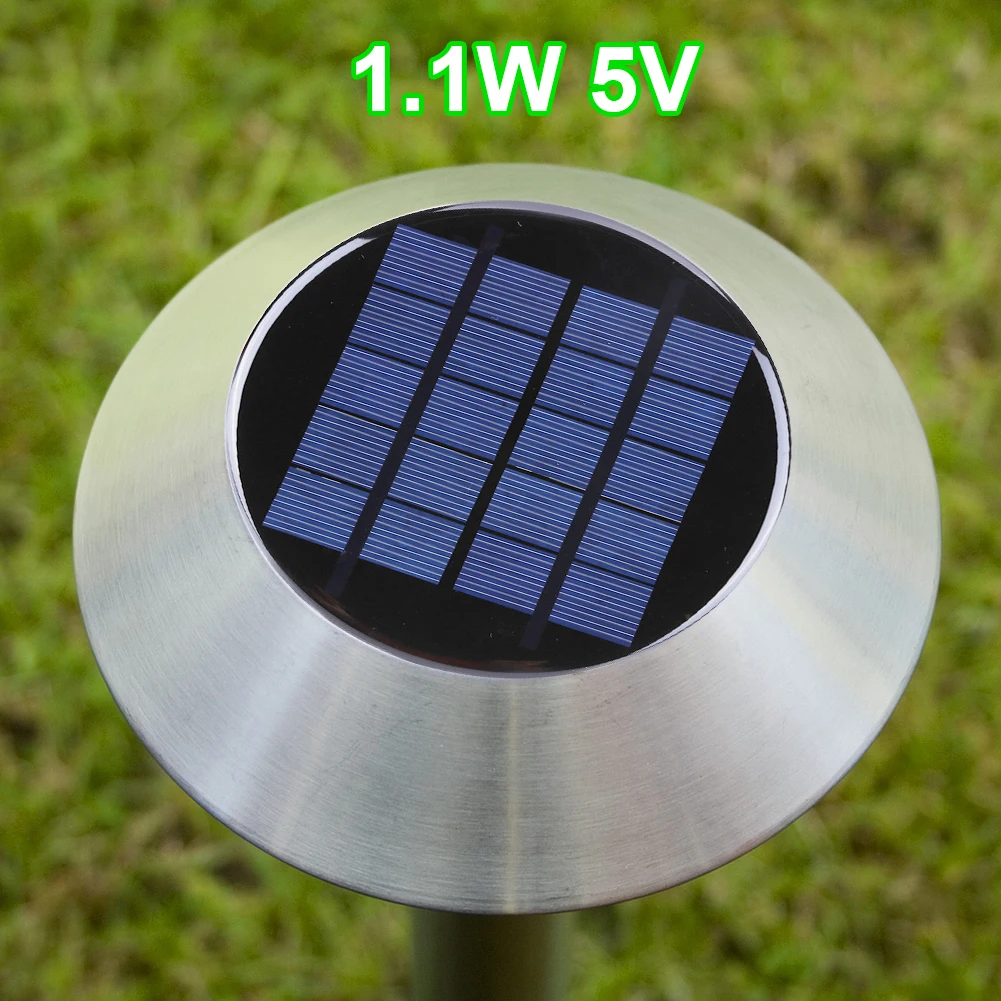 1.1W 5V Solar Cell Panel Mini Round Solar Charging Panel Battery Charger Phone Power Bank for 3.7-5V Solar /Light