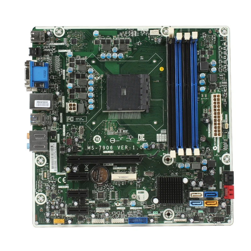 

MS-7906 VER1.0 for HP A75 A88 FM2+ Desktop Motherboard 747512-001 747515-001