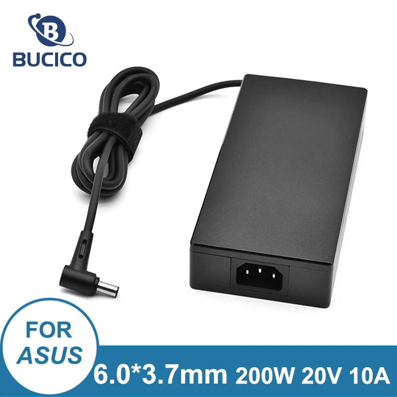 

20V 10A 200W Laptop AC Power Adapter Charger for ASUS TUF Gaming Dash F15 FX517ZC FX506HM RTX3060 TUF516PR FX517ZE FX516P GA503Q