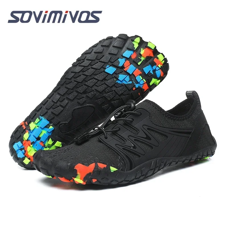 Zapatillas de Trail Running para hombre y mujer, calzado deportivo ligero, antideslizante, minimalista, para caminar al aire libre