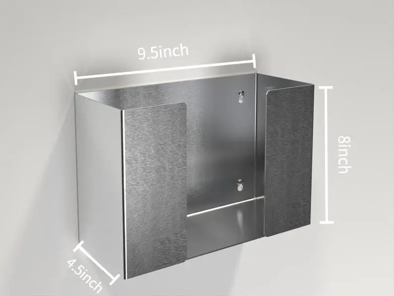 Stainless Steel Corner Shower Caddy, Wall Mounted Bathroom Organizer, Rustproof Shower Shelf for Toiletries, Shampoo, Conditione