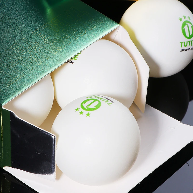 TUTTLE/Kokutaku 3Stars 6Pcs/Box Table Tennis Balls New Material ABS40+ Ping Pong Balls with Seam for Competieion&Trainning