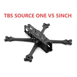 Original TBS SOURCE ONE V6 5INCH Frame Wide-stance X Carbon Fiber 5inch FPV Frame Kits for FPV Freestyle