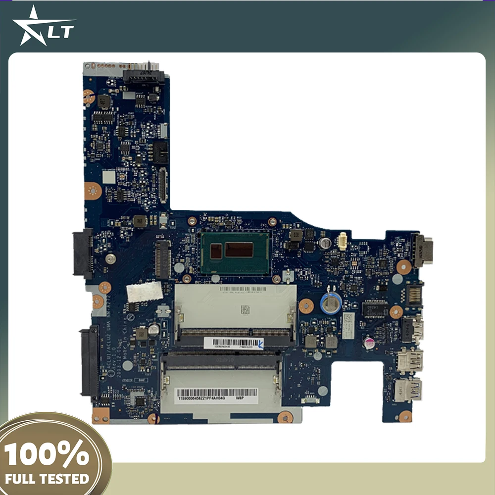

For LENOVO Ideapad G50-80 Notebook Mainboard ACLU3/ACLU4 NM-A362 5B20H54321 SR1EN I3-4030U DDR3 Laptop Motherboard Tested OK