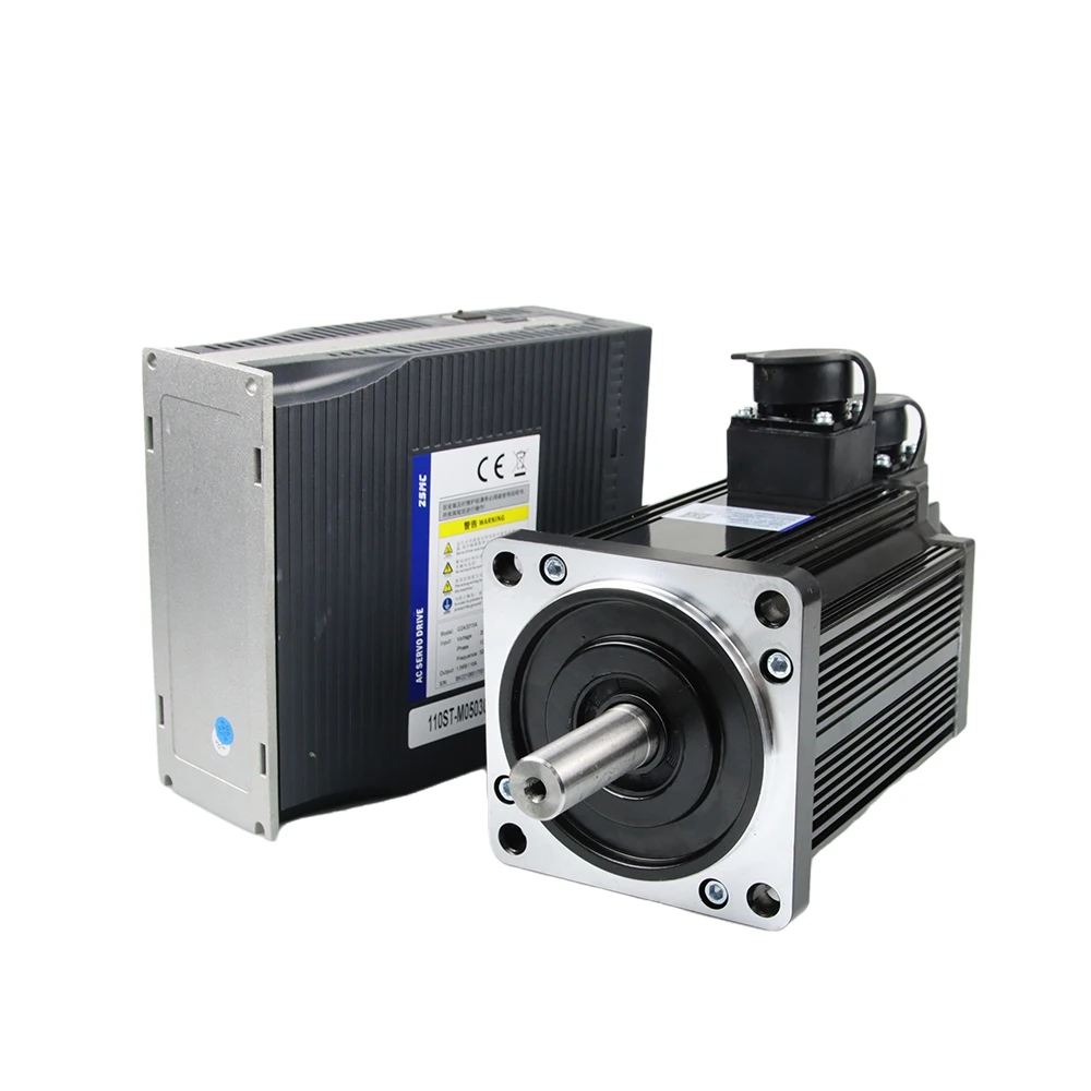 220V 2.3KW 2300W 1500RPM 15N.M. Three-Phase AC Servo Motor 130ST-M15015 Driver G2A3215