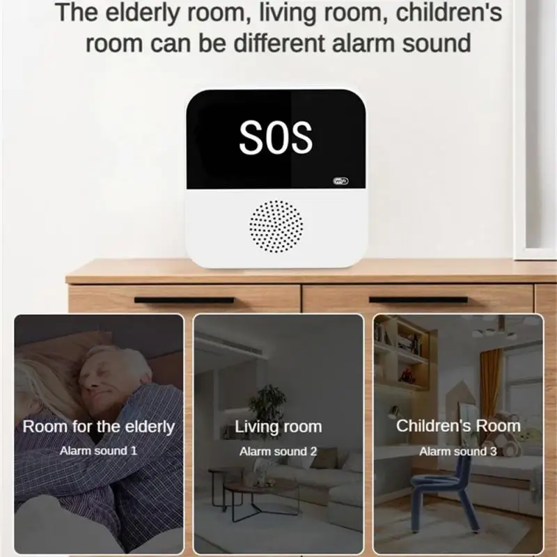 One-click Emergency Caller Reliable Intelligent Operation Security Home Security One-click Emergency Intelligent Technology