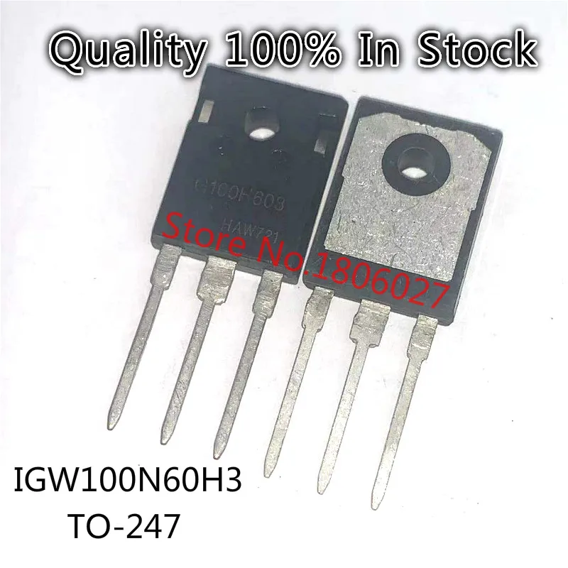 Send free 20PCS IGW100N60H3 G100H603 600V 140A    TO-247  New original spot selling integrated circuits