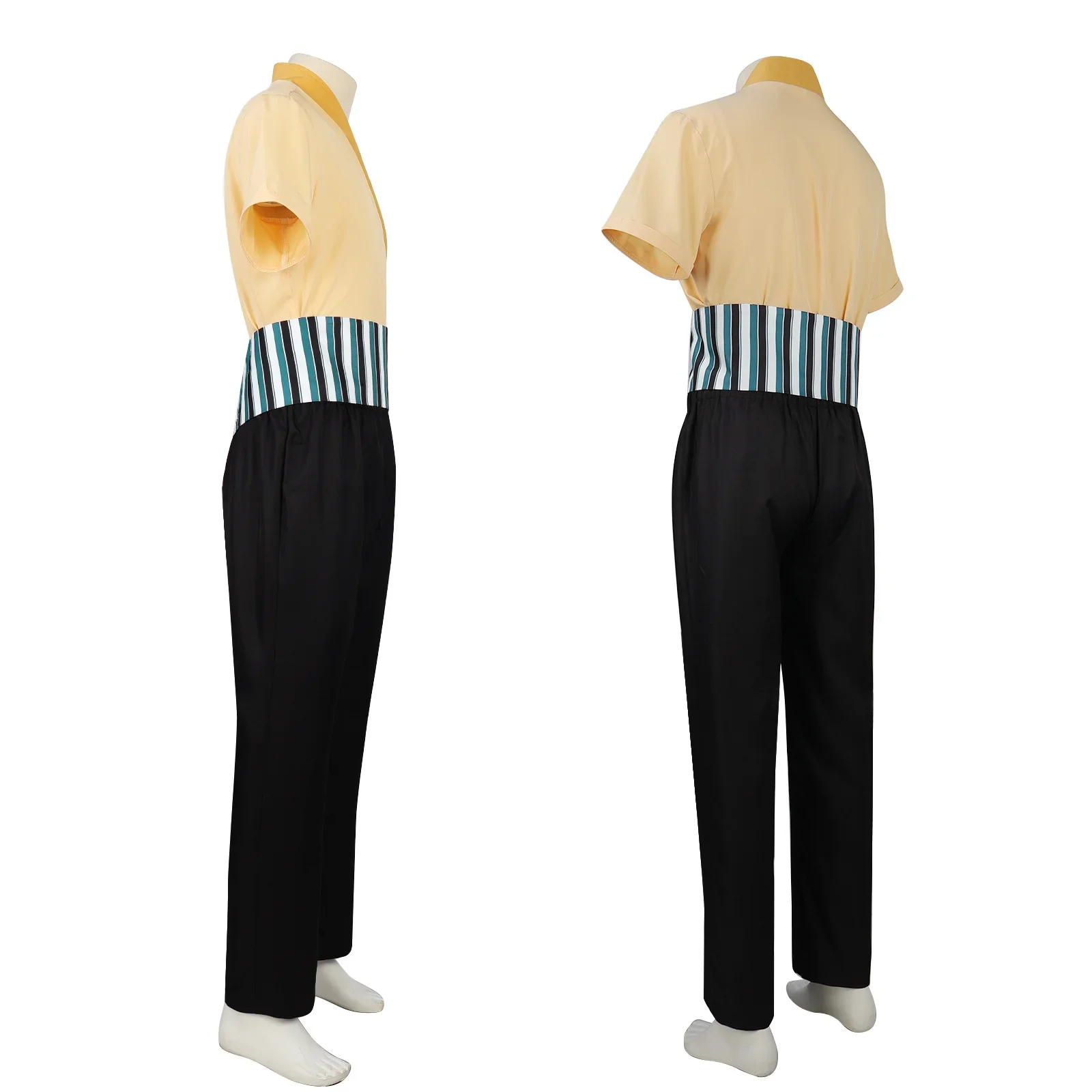 بدلة لعب الأدوار نسخة فيلم الشخص الحقيقي زي زورو التأثيري للبالغين زي شخصية السينما والتلفزيون الحقيقية أداء الهالوين #3