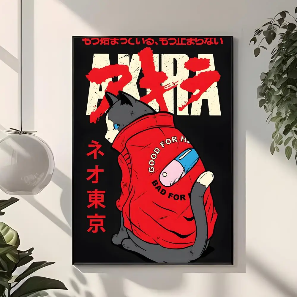 Iconic Cyberpunk Aesthetic A-Akira Poster Modern Home Decor & Interior Design | Wall Art Collection