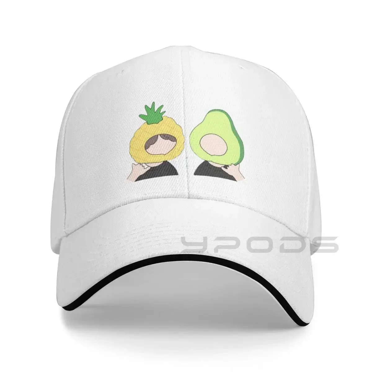 2023 جديد [TXT] Beomgyu و Soobin FruitsCap قبعة بيسبول الشاطئ نزهة قبعة عسكرية تكتيكية الرجال قبعة المرأة