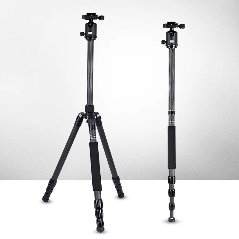 

YuSen Professional Video Camera Tripod Stand Heavy Duty Carbon Fiber New Design For Mobile Phone Travel Live Video Shooting